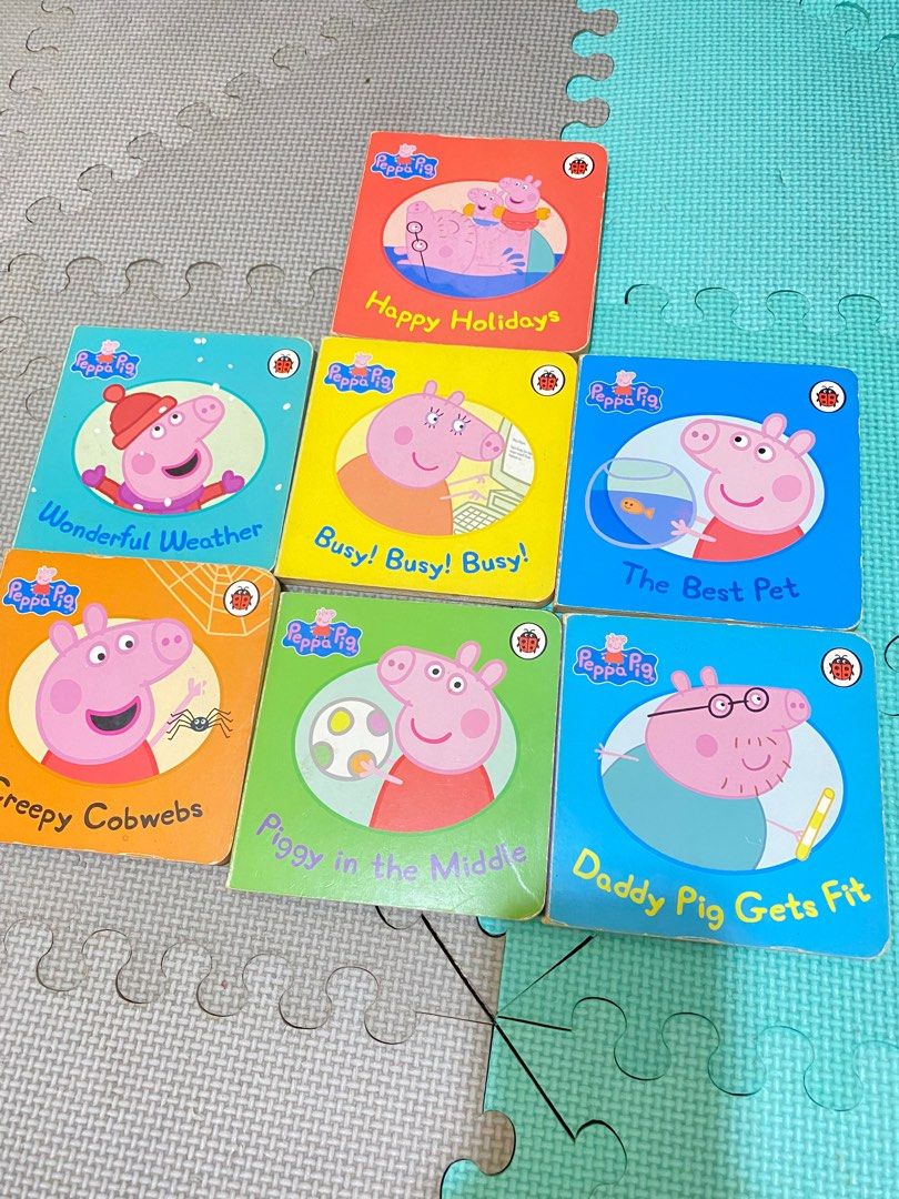 Peppa Pig Board Board Books Set (Category: Children's Books) located in Manila. Submitted by mostloveditemsforsale (Listing ID 1415517238, Image 1). Description: .