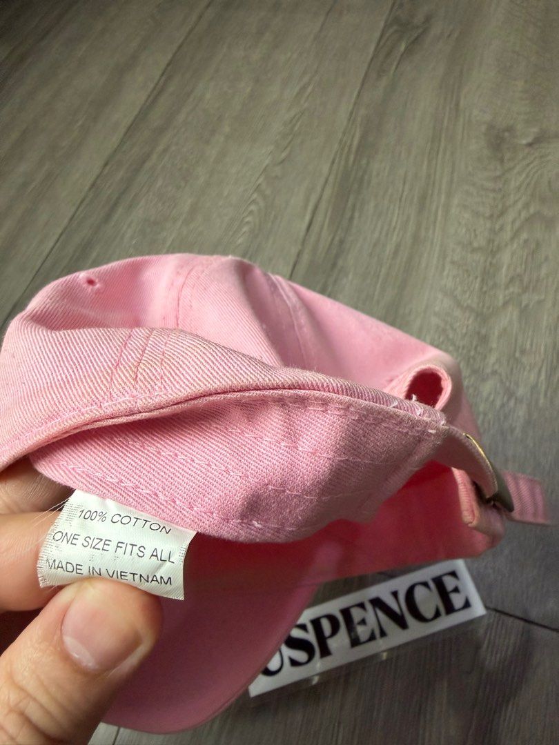 Pleasures Cap (Category: Caps & Hats) located in Makati City. Submitted by uspence (Listing ID 1415565316, Image 3). Description: Pleasures Feelings Cap / Dad Hat Used / Needs wash (inside) One size fits all with strap Personal Item Color may vary due to lighting. Bought from Commonwealth Ph Store Shipping: Grab / Lbc / Lalamove / Ggx.