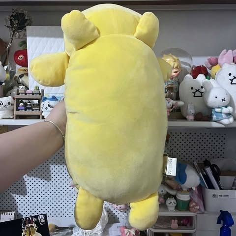 Pompompurin Mallow Plush Toy (Category: Plushies & Soft Toys) located in Bocaue. Submitted by ekaaam (Listing ID 1415587374, Image 3). Description: WYSIWYG Please manage your expectations as this is already 2nd hand Color may vary due to lighting Kindly ask for more photos or send a message if you have any queries Note: (Need wash).