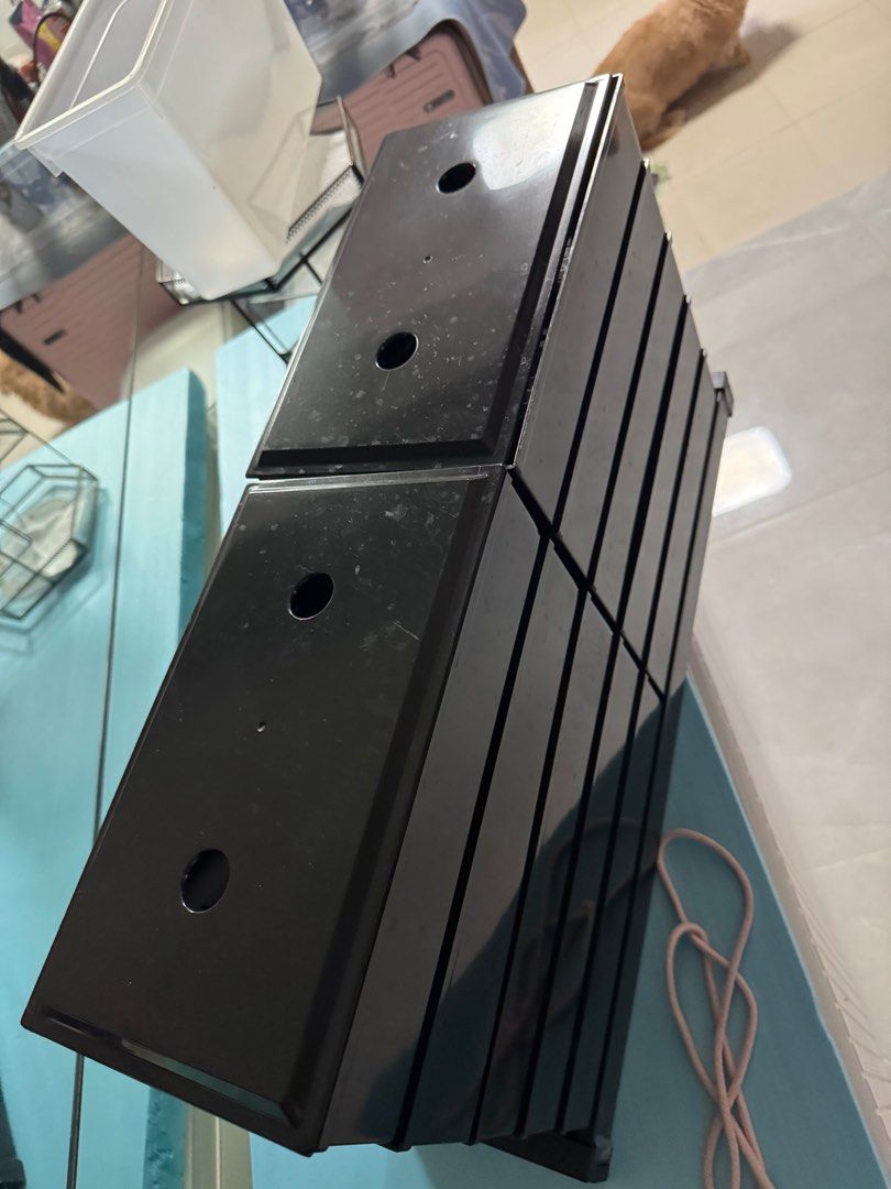 Stackable Top Filter (Category: Homes & Other Pet Accessories) located in Singapore. Submitted by kbc253 (Listing ID 1415502524, Image 1). Description: Used Like New 3ft Stackable Top Filter for Sale Suitable for 3ft Tank , 5 Tiers 10 Boxes Conditions 9.5/10 Bought New n Used Few days only, come with bottom tray and piping Selling @ $50 Self Collect @ Canberra View Thanks.