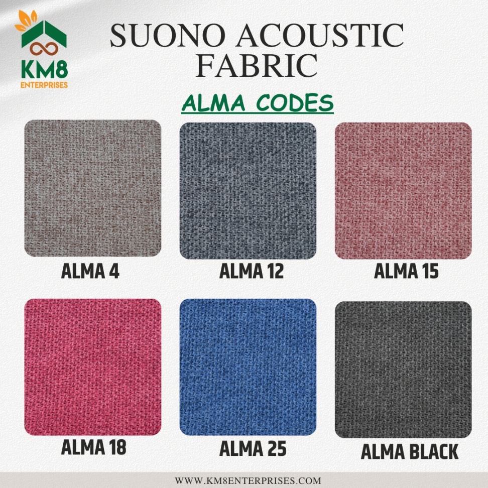 Suono Acoustic Fabric - Various Colors (Category: Wall Decor) located in Las Pinas. Submitted by lucas.09 (Listing ID 1415531512, Image 1). Description: Fabric which is suitable for use in acoustic absorption products because of its acoustic properties. It must be acoustically transparent; that is, penetrable to sound waves. Nationwide delivery. Discounts available for bulk order. .