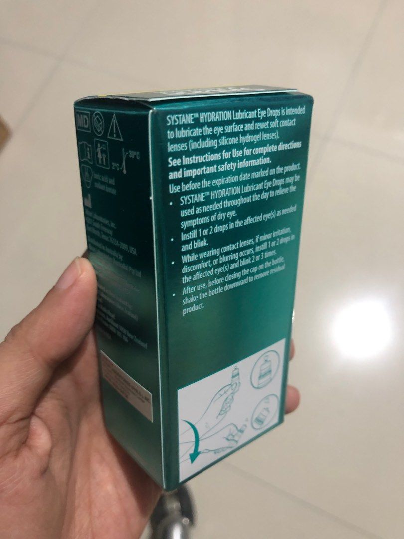 Systane Hydration PF Eye Drops 10ml (Category: Vision Care) located in Manila. Submitted by mnmonzon (Listing ID 1415611826, Image 3). Description: Extra. Alternative to Hyabak. Preservative-free. .
