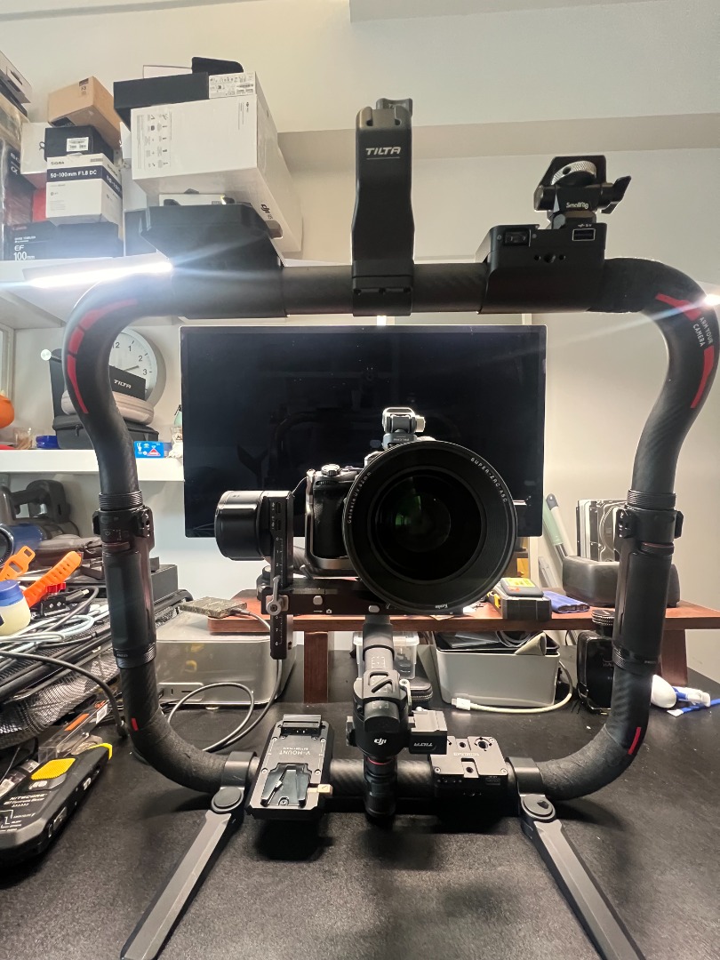 tilta Advanced Ring Grip for DJI Ronin Dual power supply, dual output ...
