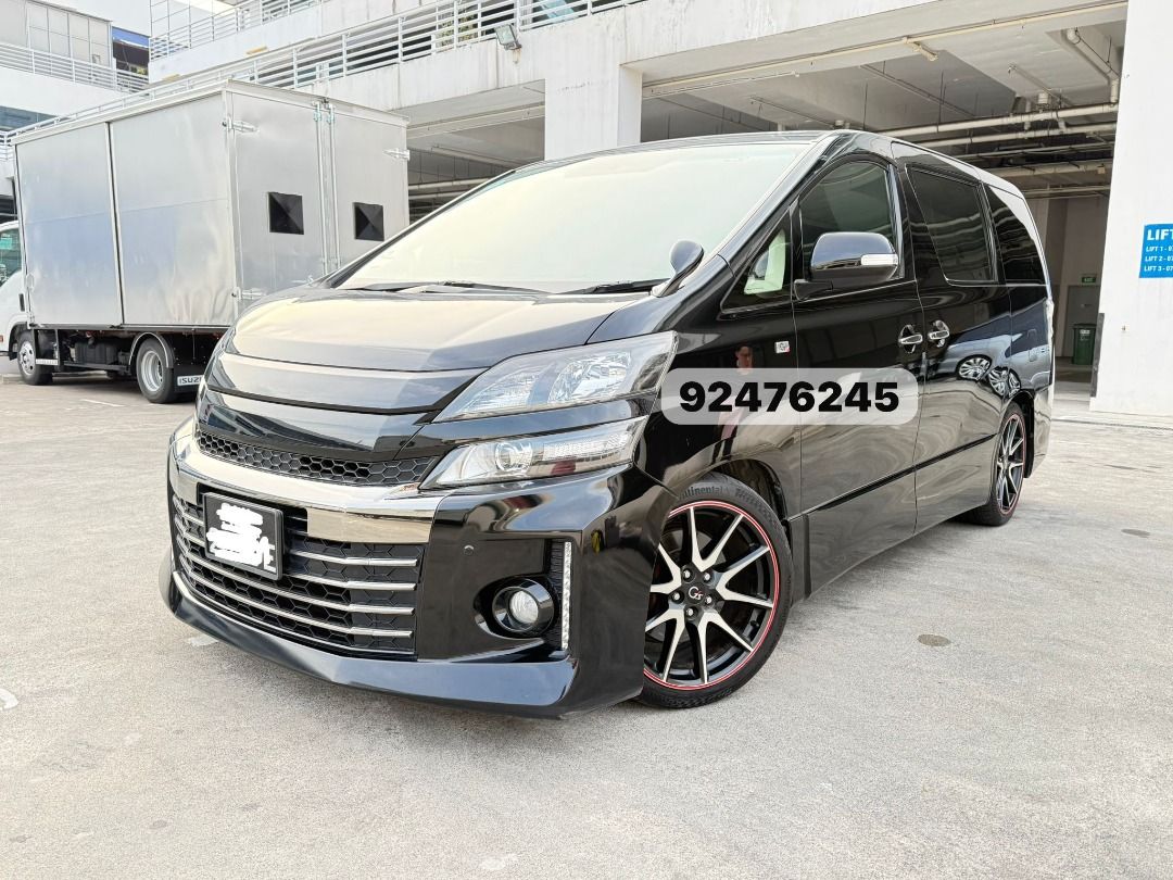 Toyota Vellfire 3.5 Z G-Edition (A) (Category: Used Cars) located in Singapore. Submitted by multimall (Listing ID 1415447290, Image 1). Description: 🚗 Toyota Vellfire 3.5Z GS Sport Model for Sale — Rare & Well Maintained! Premium comfort with a sporty edge — powerful performance, stylish appearance and a very spacious interior. Ideal for families or those who appreciate luxury MPVs. Well taken care of , Drive off with peace of mind Car Details:
