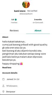 (Kategori: ) berada di . Dikirim oleh second2hunt (ID iklan 1415561957, Gambar 1). Deskripsi: .