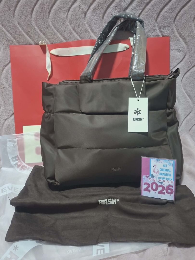 SALE_8A_2026_Bash Gateway Weekday Tote_Terra (Category: Tote Bags) located in Pasig City. Submitted by love11shop2020 (Listing ID 1415687984, Image 2). Description: Bash Gateway Weekday Tote_Terra NO TO FAKE / DUPLICATE ITEMS ✔️ORIGINAL ✔️BRANDNEW ✔️Limited Offer / limited Stocks Only 👍ready for pick up / on hand _ available 👍Location Pasig City 👍MOP Gcash / Maya / Gotyme / 👍CC Payment QRPH + 30.00 👍Feel FREE to Send Us DM -Direct Message / 