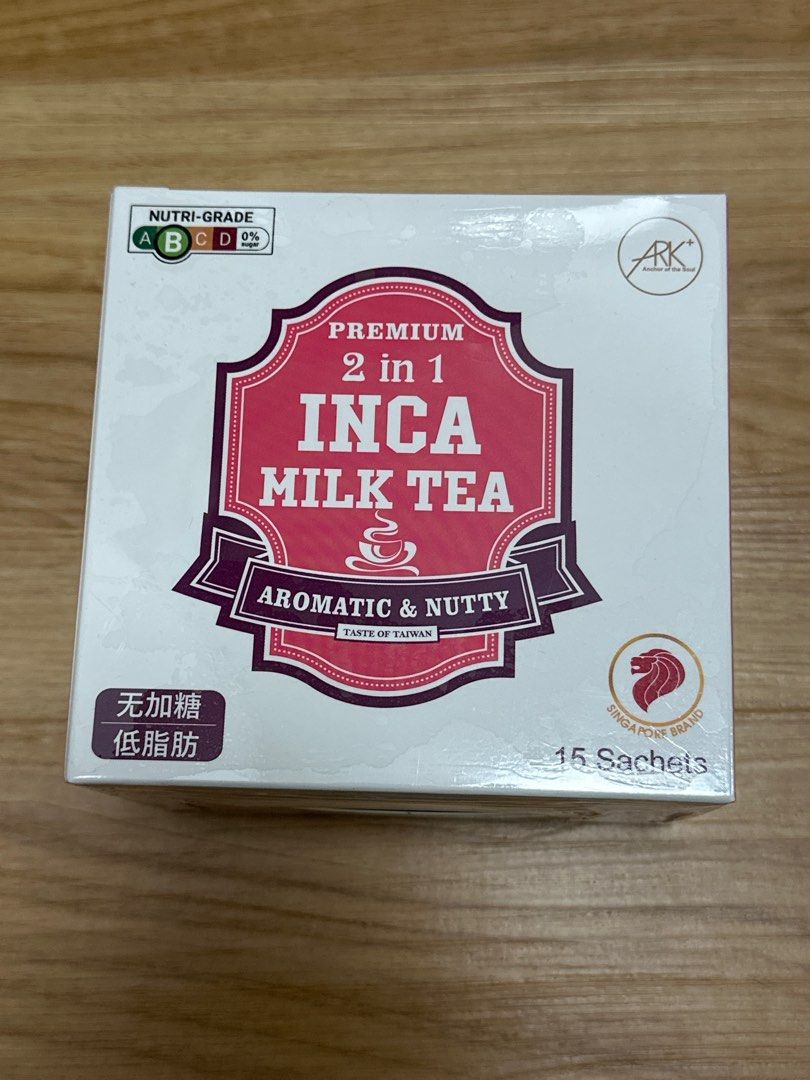 ARK Premium 2-in-1 Inca Milk Tea (15 Sachets), Food & Drinks, Beverages ...