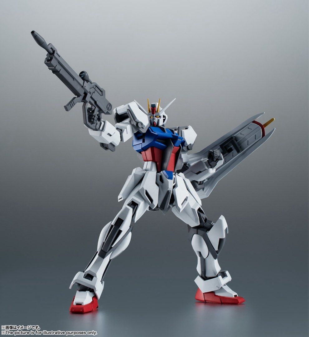 Bandai Robot Spirits GAT-X105 Strike Gundam Ver. A.N.I.M.E. Tamashii ...