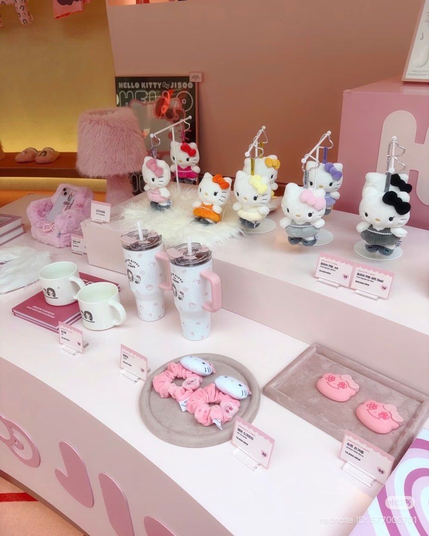 BLACKPINK Jisoo X Hello Kitty, Hobbies & Toys, Memorabilia