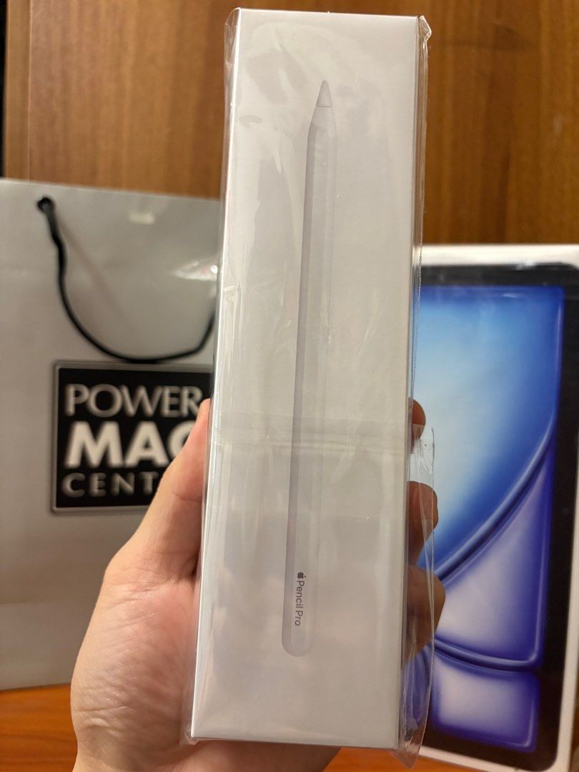 Brandnew Apple Pencil Pro (Category: iPad) located in San Carlos. Submitted by marco1199 (Listing ID 1415799858, Image 3). Description: Apple Pencil Pro Brandnew / Sealed Below SRP Open for COD.