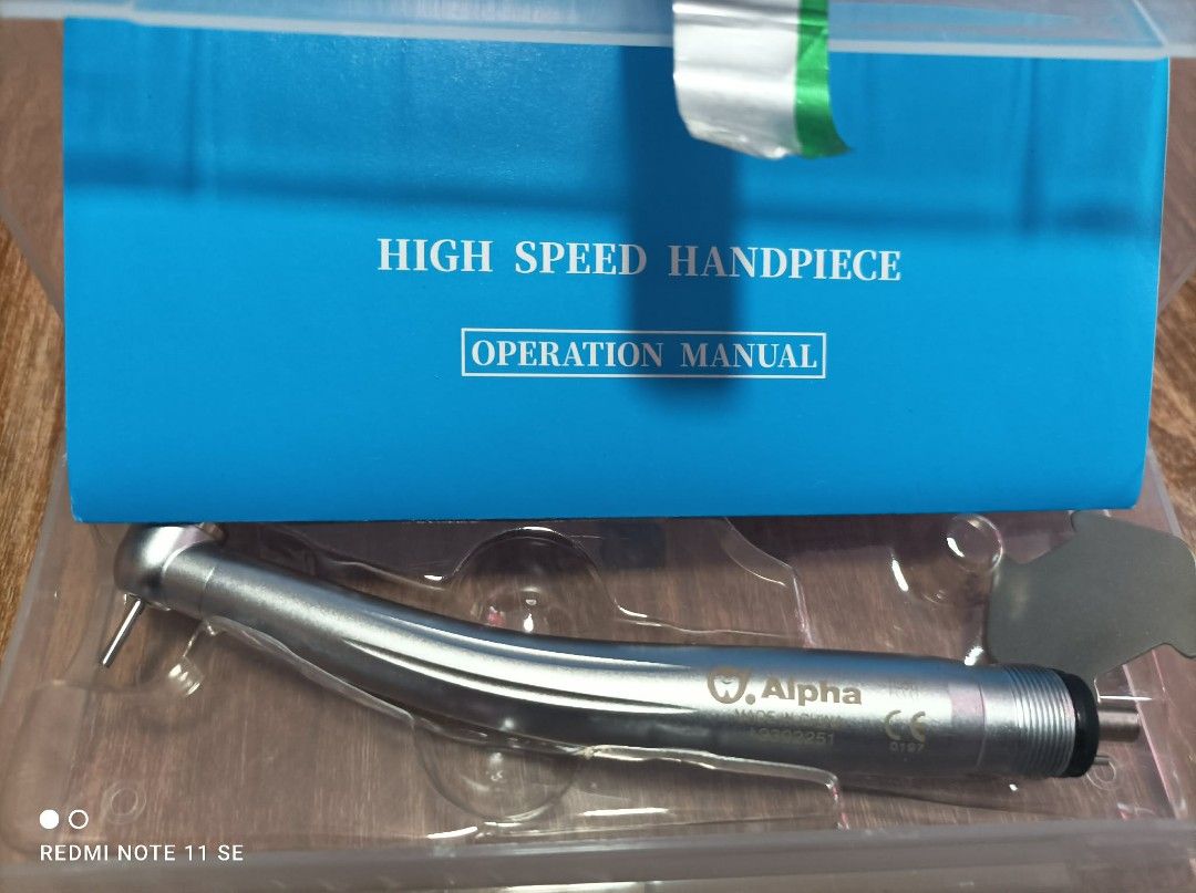 Buy One Take One Alpha High Speed Handpiece (Category: Oral Care) located in Pasig City. Submitted by veraselene (Listing ID 1415649254, Image 1). Description: Buy One Take One 1000 Pesos Only Alpha High Speed Handpiece 4holes No led Push Type Brand New Parañaque location .