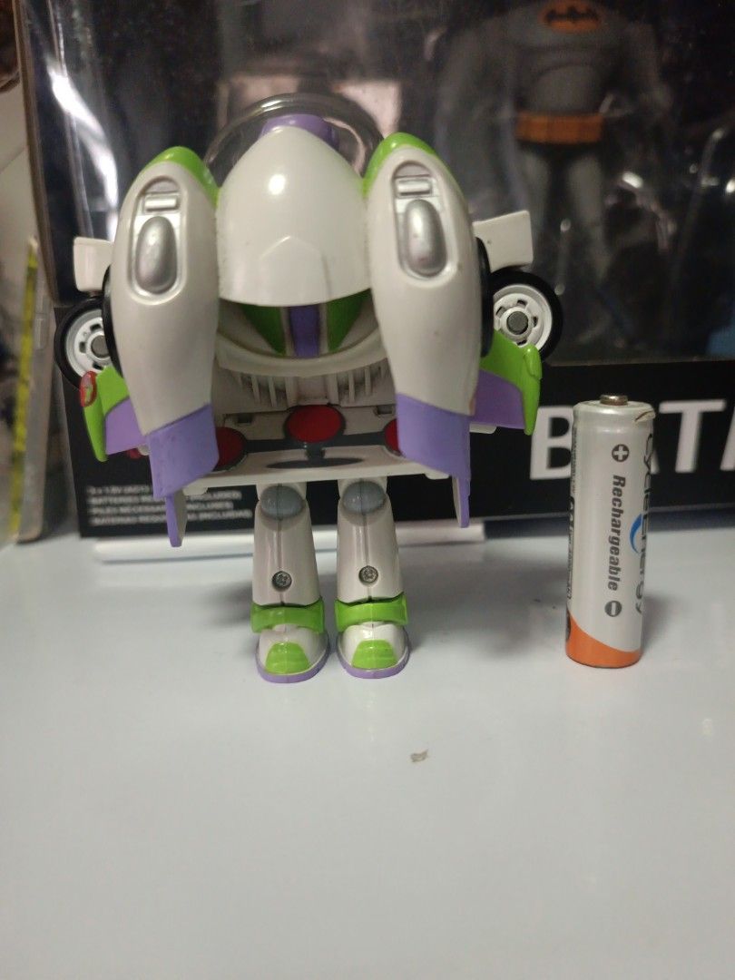Buzz lightyear transformer (Category: Figurines & Statues) located in Manila. Submitted by blindboxcollectibles (Listing ID 1415645794, Image 2). Description: buzz lightyear transformable mop: gcash mod: lalamove loc: cainta.