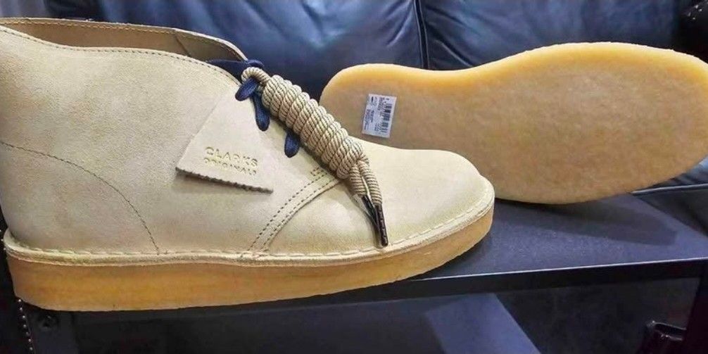 Clarks Originals Desert Coal (Category: Casual Shoes) located in Tagaytay City. Submitted by android011 (Listing ID 1415643321, Image 2). Description: Clarks Originals Desert Coal Color: Maple Suede Size: US 8.5 / UK 8 / EUR 42 From US Brandnew For pick up only.