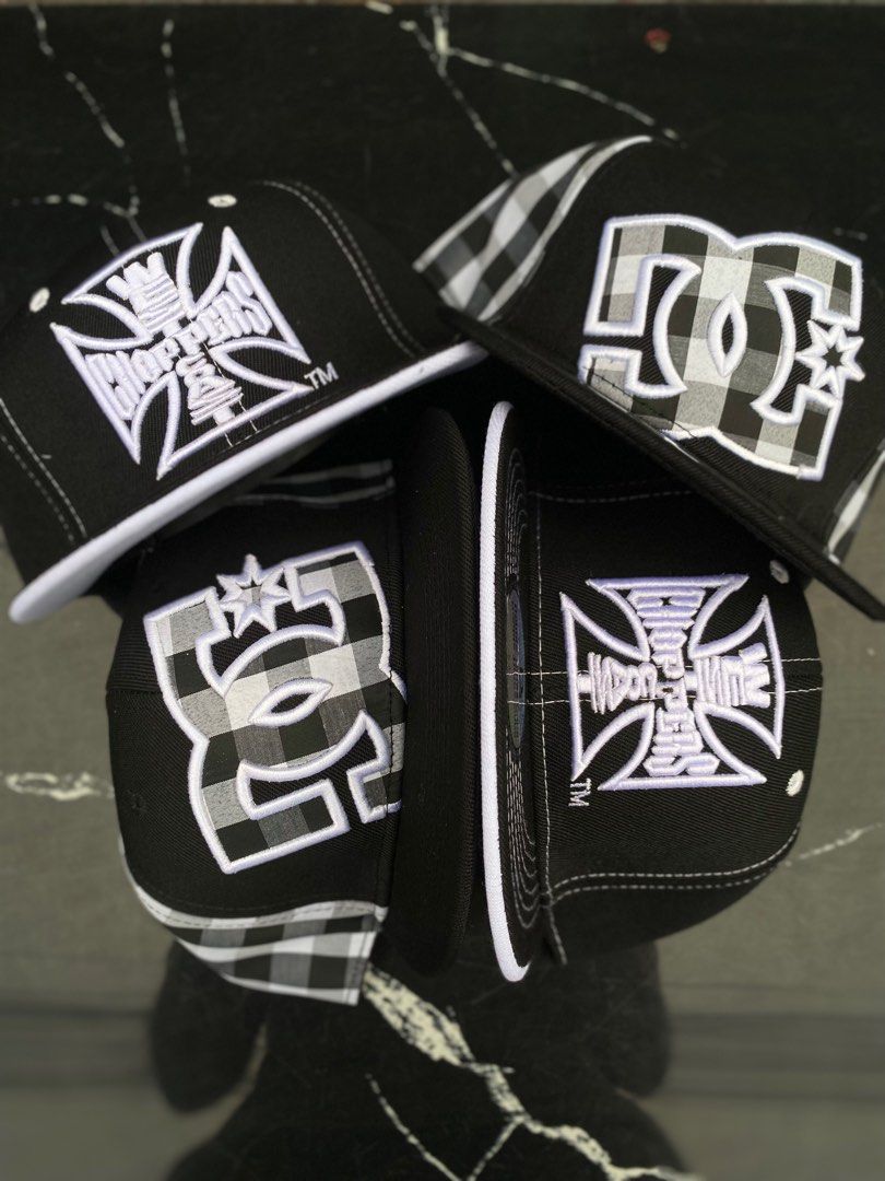 DC Shoes Choppers Snapback Cap (Category: Caps & Hats) located in Pasig City. Submitted by ven_xyz (Listing ID 1415773910, Image 1). Description: -DC shoes snapback -West Coast Choppers snapback.