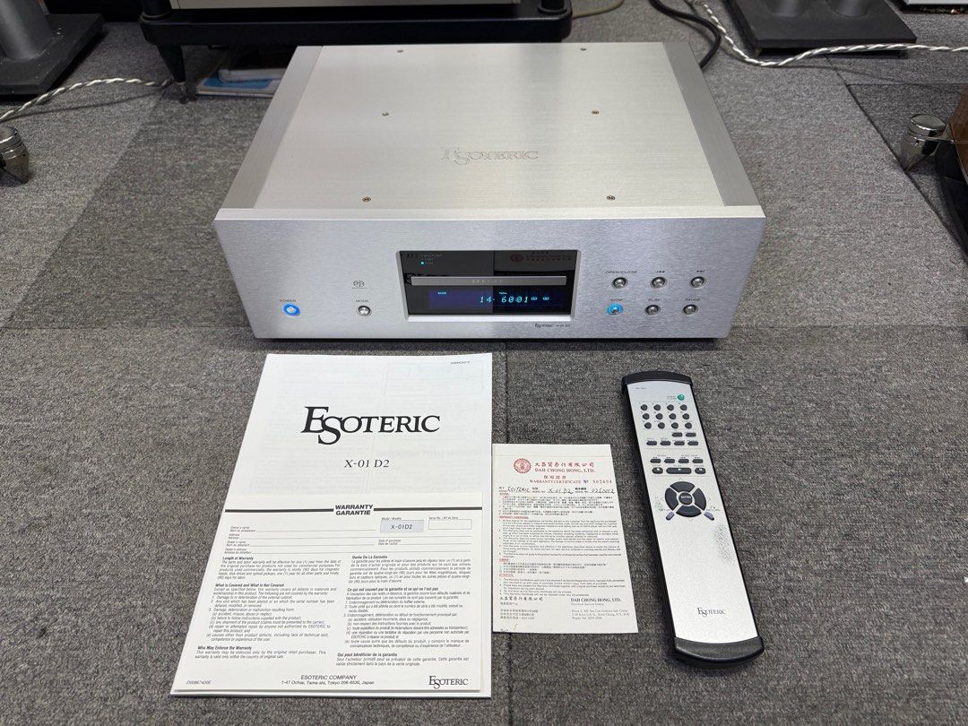 Esoteric D2 Service.pdf Esoteric X-01 D2 SACD/CD機, 音響器材, Soundbar、揚聲器、藍牙喇叭、耳擴 - Carousell