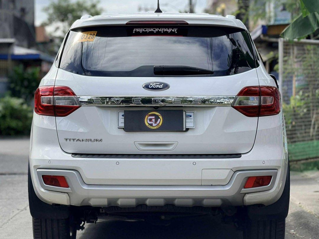 Ford Everest Titanium 4x2 Auto (Category: Used Cars) located in Manila. Submitted by quality_cars (Listing ID 1415818493, Image 3). Description: ‼️2019 acq FORD EVEREST TITANIUM 4x2 AUTOMATIC DIESEL‼️ 🔰155K DP ONLY!🔰 (1-3 Days Fast and Easy Approval) ✅TOP OF THE LINE OF 4X2! ✅WITH SUNROOF AND MOONROOF ✅Brand New Michellin Tires! Transmission: Automatic Ending Plate: 0 - Friday Mileage: 40,000Kms ONLY! Touchscreen Headunit w/ Bluetooth Power Sea