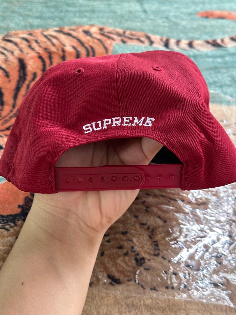 Fw21 Supreme Shattered logo 5 Panel Cap cardinal (Category: Caps & Hats) located in Los Banos. Submitted by streetwear.collections (Listing ID 1415673260, Image 3). Description: Fw21 Supreme Shattered logo 5 Panel Cap cardinal OSFA (one size fits all) Adjustable Brand new Php 4300 Thanks!.