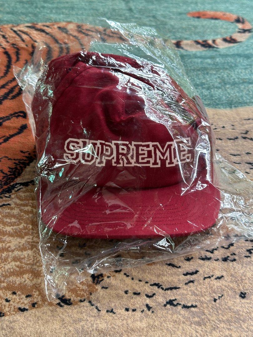 Fw21 Supreme Shattered logo 5 Panel Cap cardinal (Category: Caps & Hats) located in Los Banos. Submitted by streetwear.collections (Listing ID 1415673260, Image 2). Description: Fw21 Supreme Shattered logo 5 Panel Cap cardinal OSFA (one size fits all) Adjustable Brand new Php 4300 Thanks!.