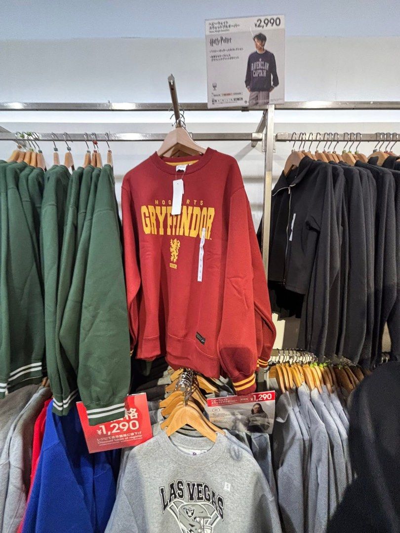 Harry Potter Ravenclaw/Gryffindor Sweatshirt (Category: Coats, Jackets and Outerwear) located in Quezon City. Submitted by laniebeeee (Listing ID 1415784569, Image 3). Description: RESTOCKING HP CARDIGAN AND SWEATSHIRTS ✨ SWEATSHIRT RAVENCLAW (SMALL, LARGE) GRYFFINDOR (SMALL, MEDIUM) 1800PHP Loc: Baesa, QC Mop: Gcash, Unionbank MOD: Same Day Delivery (Grab, Lalamove) or JNT LIMITED STOCKS ONLY‼️.