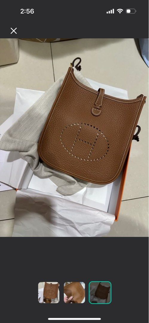 Hermes TPM Gold GHW (Category: Luxury Bags & Wallets) located in Quezon City. Submitted by steph_hgo (Listing ID 1415690611, Image 1). Description: Brand new Fresh from store Bought last month only (Dec 2025) Comes complete with inclusions, and copy of receipt. .