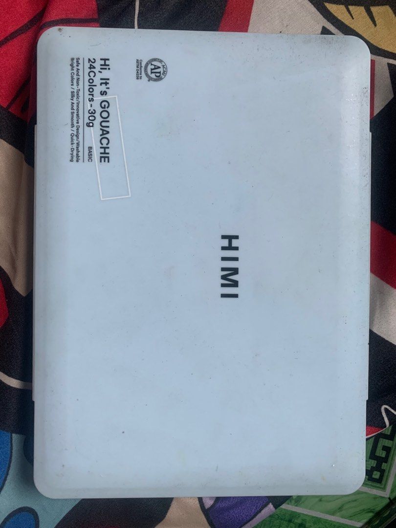 HIMI MIYA GOUACHE 24 COLORS (Category: Art & Prints) located in Bulacan. Submitted by maineaterh52215 (Listing ID 1415671988, Image 1). Description: May mga molds but pwede pa sya ireactivate ulit, di ko na sya nagagamit kaya ibenta ko nalang may free na gouache pad na rin.