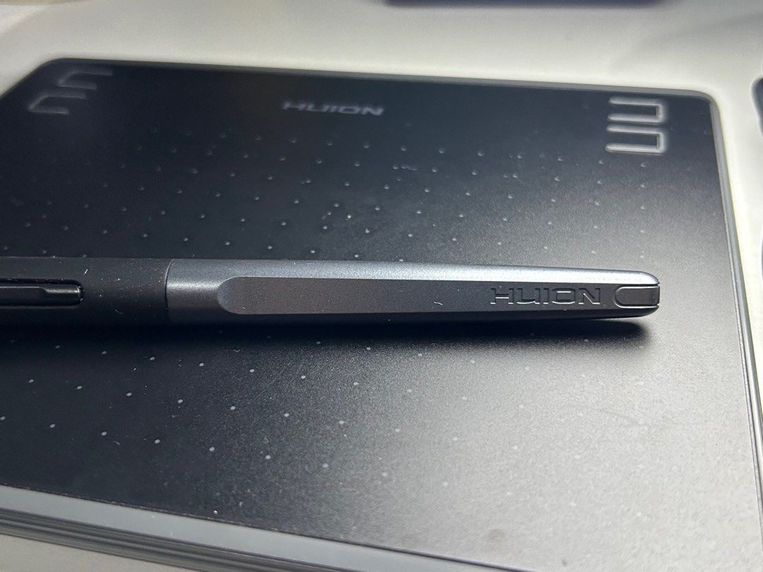 Huion HS64 Creative Pen Tablet (Category: Other Accessories) located in Manila. Submitted by jerrilmathew (Listing ID 1415771499, Image 3). Description: Bought year 2022, ginamit lang sa online class tapos di na ginamit. Complete -Tablet -Pen -8 extra pen nibs -USB cord -free adapters for Type-C and Micro-USB With Box Meet-up locations -SM Manila -Along Taft -P. Noval/España -Legarda -CEU Mendiola Good as new.