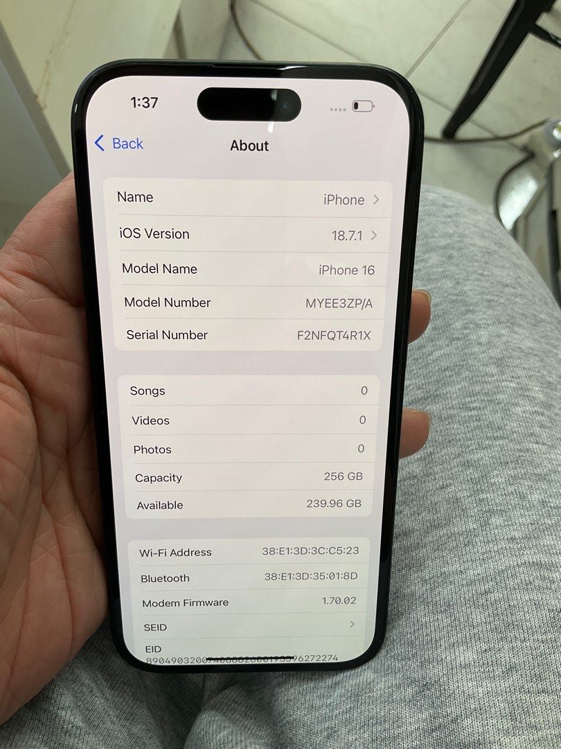 iPhone 16 256GB Black, Mobile Phones & Gadgets, Mobile Phones, iPhone ...