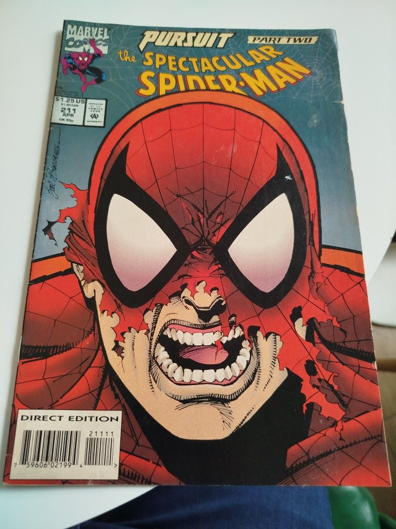 Marvel Spiderman comic vintage (Category: Comics & Manga) located in Caloocan City. Submitted by toys_r_here (Listing ID 1415717985, Image 2). Description: 400 each GOOD FOR GIFT AND COLLECTION as is po Good condition First to pay gets the item pa check nalng sa pic yun condition pm me for questions ship pwede lalamove or jnt qc and marikina area.