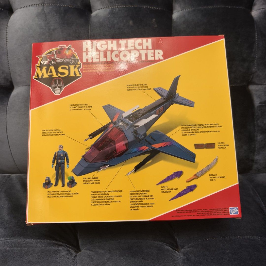 M.A.S.K. SwitchBlade High Tech Helicopter not Marvel legends star wars ...
