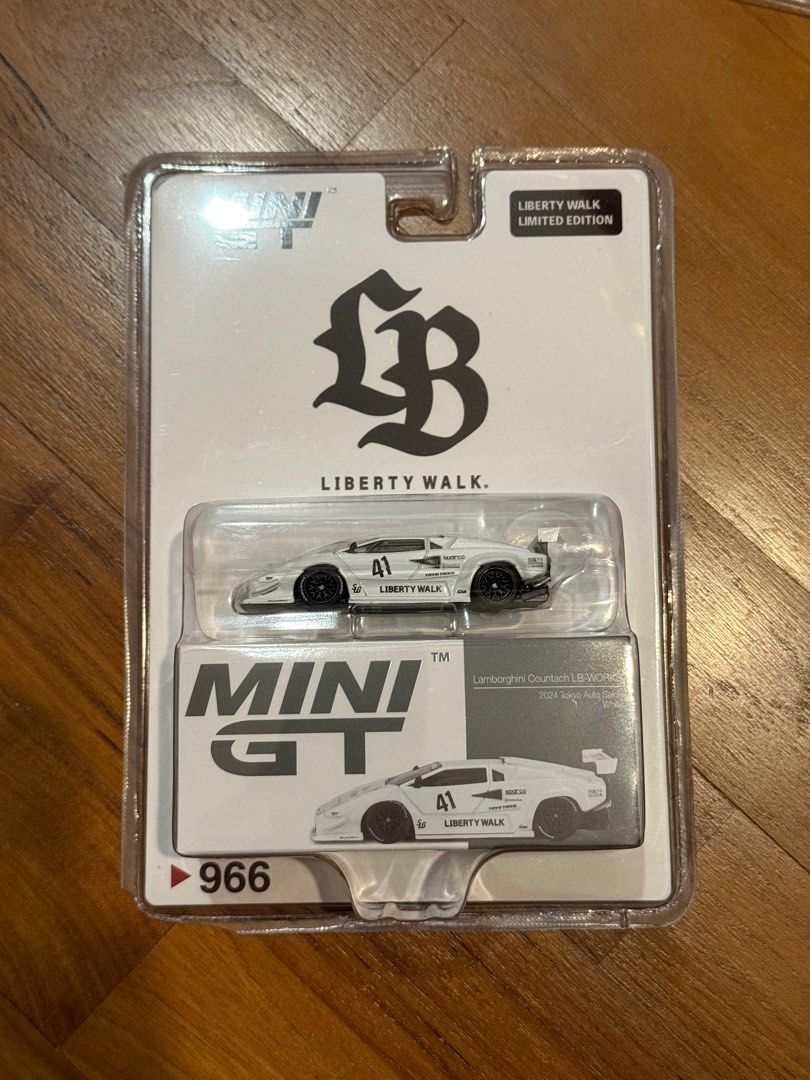 Mini GT #966 LBWK Limited Edition Lamborghini Countach LB Works 2024 ...