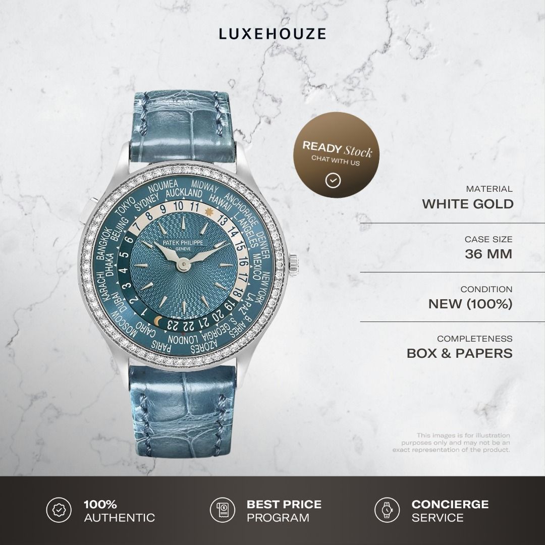New 2025 Patek Philippe Complications 7130G-016 Blue (Category: Watches) located in Singapore. Submitted by luxehouze (Listing ID 1394820004, Image 1). Description: Luxehouze is your trusted marketplace to buy and sell luxury goods. Luxehouze SG Pte Ltd is a licensed luxury goods marketplace and regulated dealer. WHY US? 100% Authentic with Money-Back Guarantee Best Price Program* Luxury Sourcing * T&Cs apply. OUR SERVICES • Watch Purchase - Shop