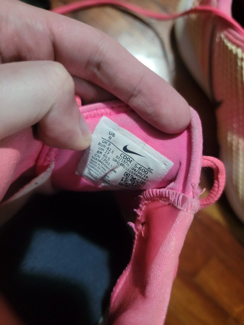 Nike Rafa cage 4 size US 9 mens (Category: Sneakers) located in Las Pinas. Submitted by inovation01 (Listing ID 1415779309, Image 2). Description: Nike rafa cage 4 tennis shoes size us 9 mens rfs: declutter - Some wear on soles.