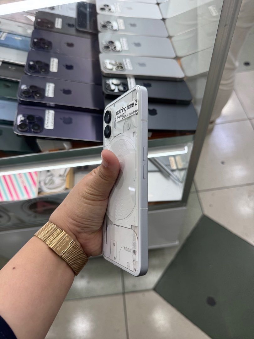 Nothing Phone 2 256gb FU NTC No issue All working (Category: Android Others) located in San Juan City. Submitted by keannagadgetph (Listing ID 1415781777, Image 3). Description: Available Units for today's POST! Nothing Phone 2 / 256gb / FU / Complete - any colors available (price may vary) - good condition - 99% Makinis - Good battery - no issue / repair - NTC Variant ~ Accepting SWAP / TRADE IN / INSTALLMENT / BINTA UNIT ~ CASH ON DELIVERY METR