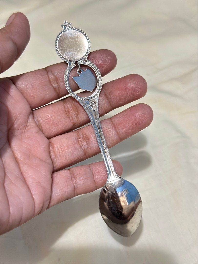 Ohio Buckeye State mini silver Spoon Souvenir (Category: Other Home Decor) located in General Santos City (Dadiangas). Submitted by toysville888 (Listing ID 1415686823, Image 3). Description: no flaws.