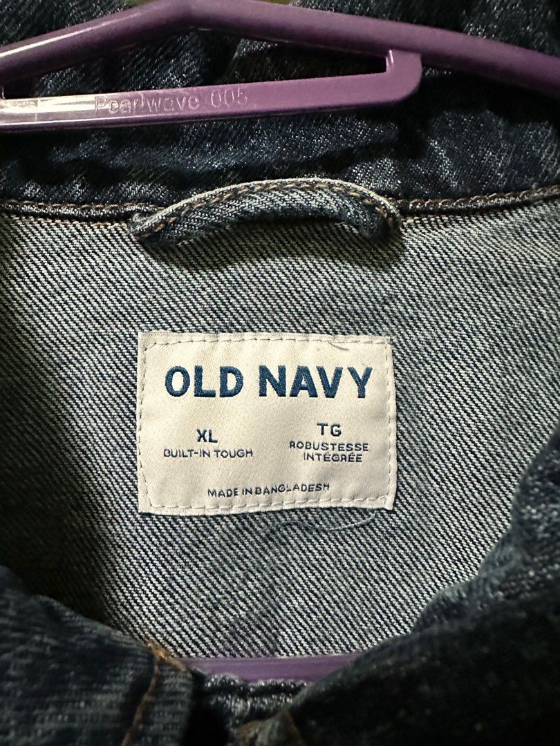 Old Navy Denim Jacket XL - OPEN FOR TRADE (Category: Coats, Jackets and Outerwear) located in Makati City. Submitted by iamvaan (Listing ID 1415635793, Image 3). Description: Brand New Old Navy Denim Jacket – Canada Bought Original purchase from Old Navy Canada Never worn, no flaws Timeless denim jacket, perfect for casual or layered fits Looks great with jeans or chinos Reason for selling: Need funds.