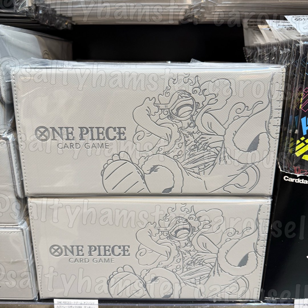 one piece card game official storage box Bandai Please note that those taxes will be charged to you by Fedex when they deliver to you One Piece Card Game OFFICIAL