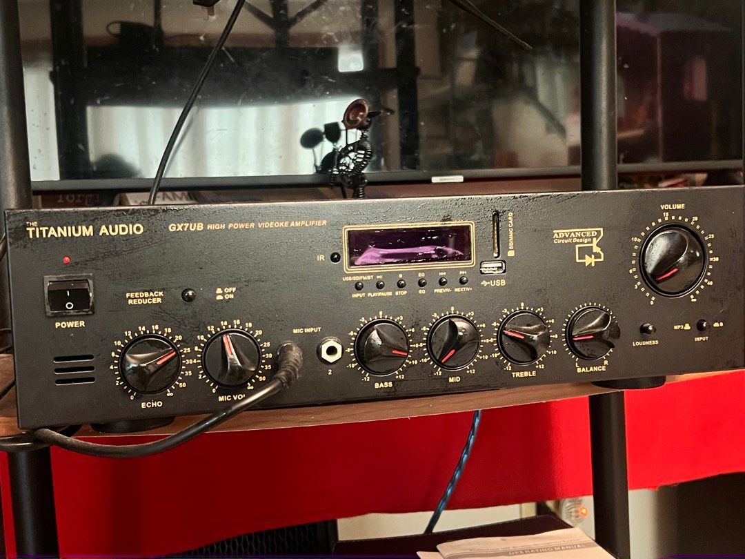 Platinum Karaoke System with Songbook (Category: Soundbars, Speakers & Amplifiers) located in Quezon City. Submitted by anneyohan (Listing ID 1415807209, Image 2). Description: Model HD10 with amplifier and FREE wireless microphone.