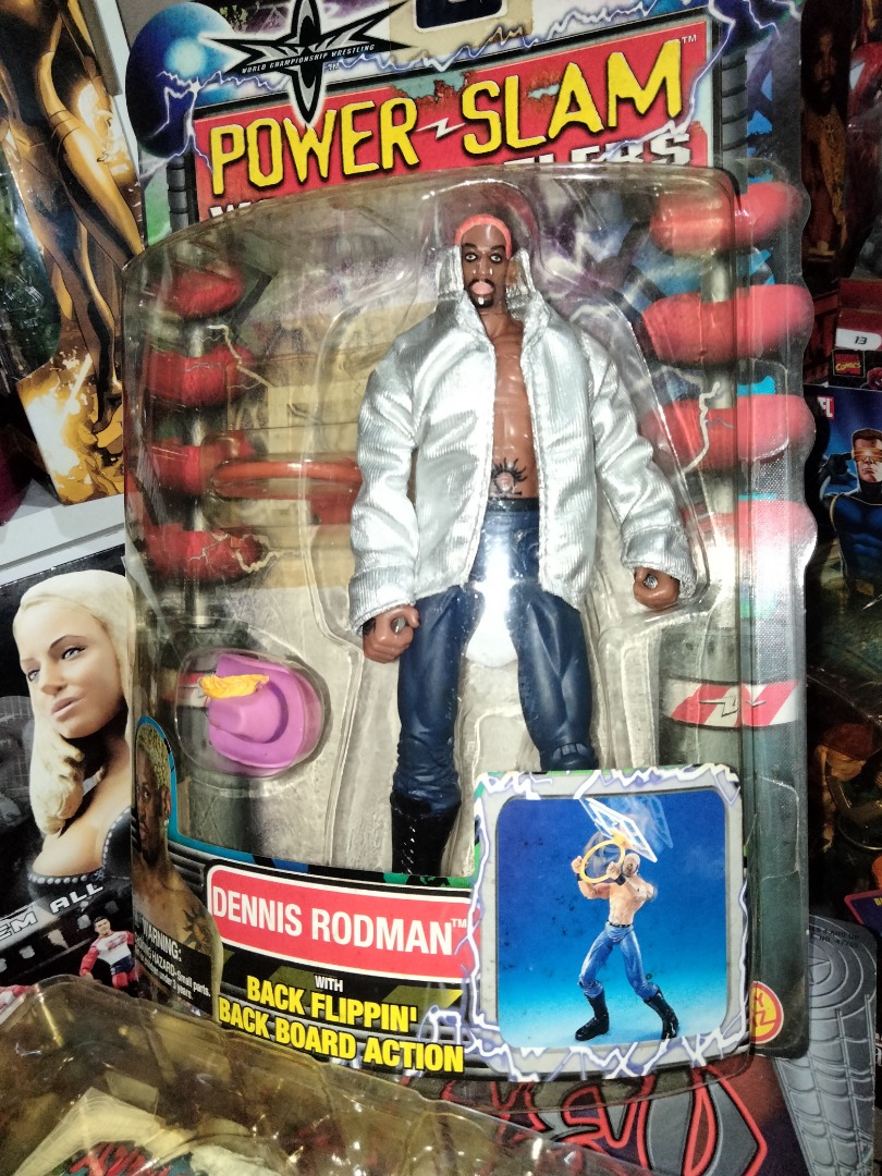 Power Slam Dennis Rodman Action Figure, Hobbies & Toys, Toys & Games on ...