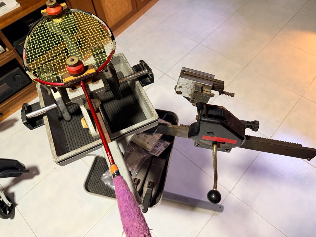 Racket Stringing Machine [Exthree], Sports Equipment, Other Sports ...