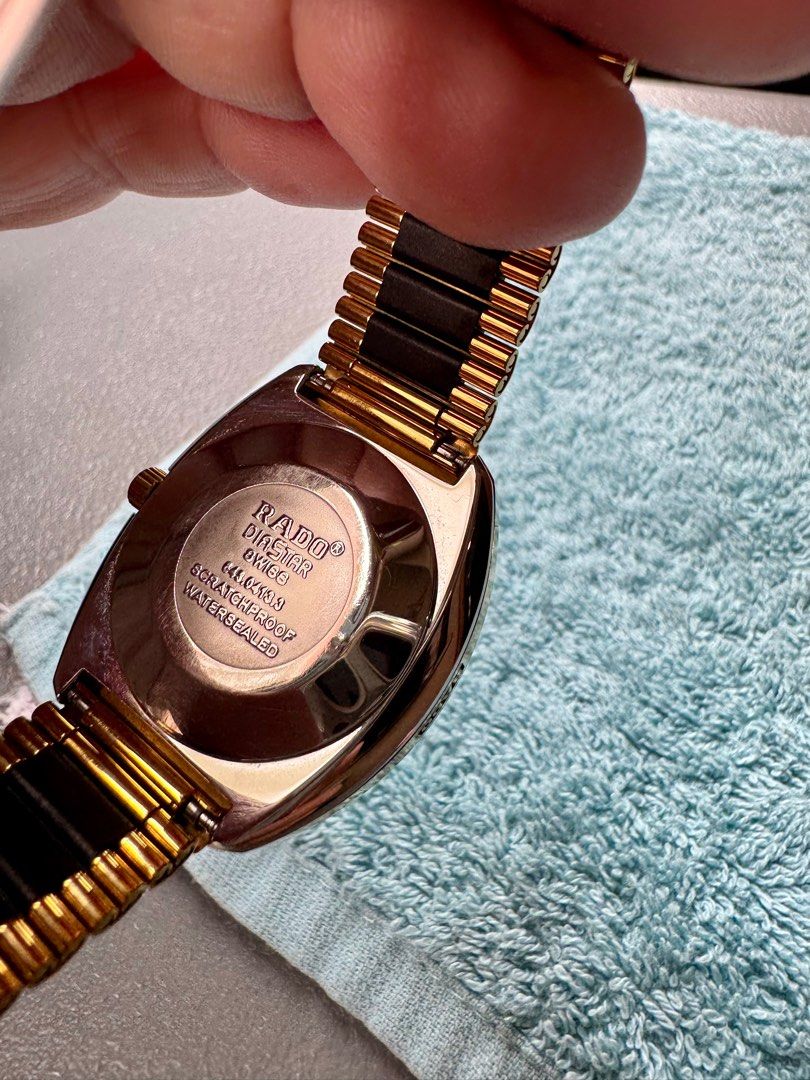Rado DiaStar Gold Watch (Category: Women's Watches) located in Cavite. Submitted by esp777 (Listing ID 1412035195, Image 2). Description: - Rado DiaStar watch - Diamond accents - Date display - Almost NEW Price : 45,000 .