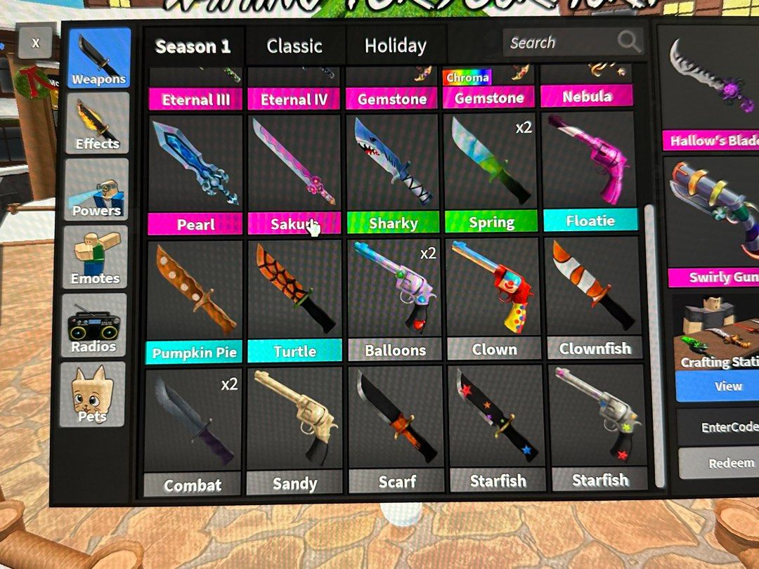 Roblox Mm2 Knives And Guns Video Gaming Video Games Others On Carousell Roblox Mm2 Knives And Guns 1768463109 003681f4 Progressive 