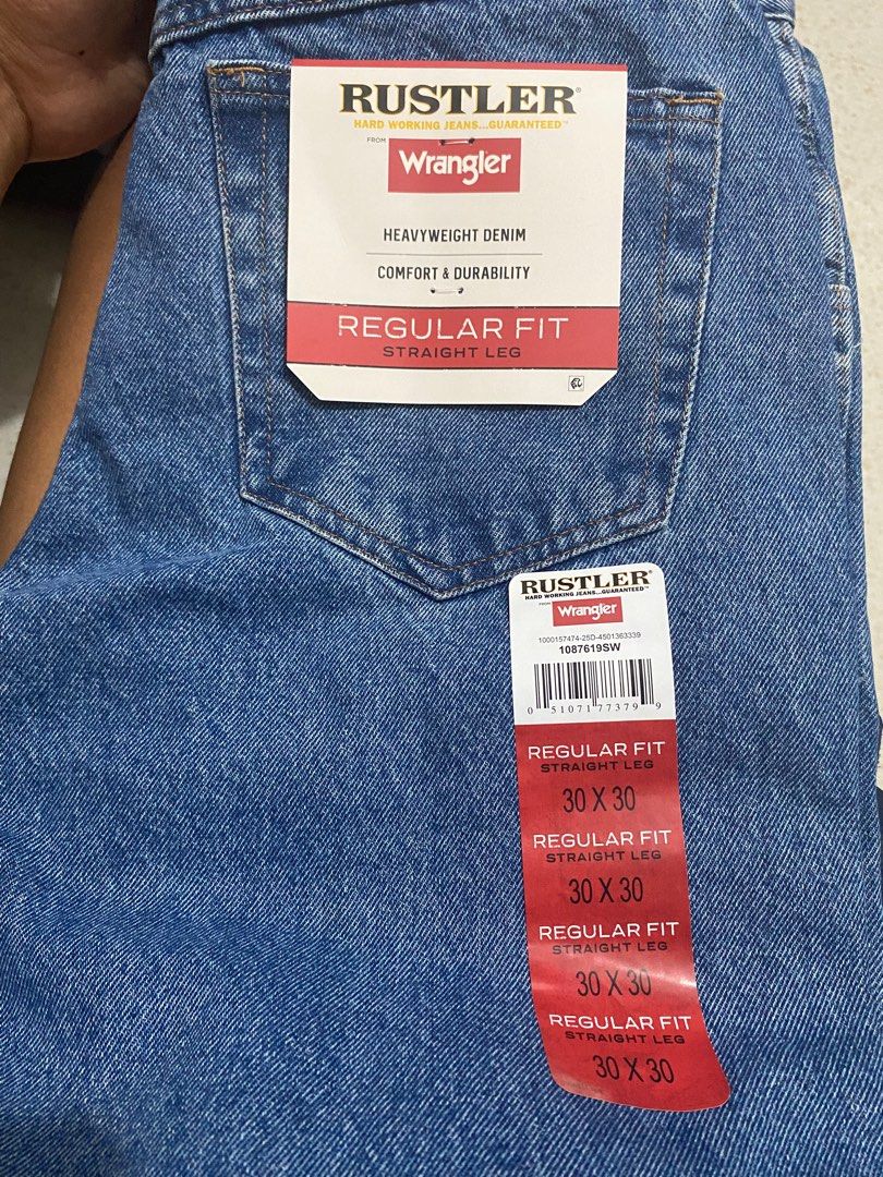 Rustler Wrangler Regular Fit Straight Leg Jeans (Category: Jeans) located in Casiguran. Submitted by lansonice (Listing ID 1415724825, Image 1). Description: Wrangler Rustler Regular Fit Straight Leg for Men 30x30 Can do meet up in Casiguran-Sorsogon Area or Daraga-Legazpi Area Can do shipping via JNT, LBC,or Flash.