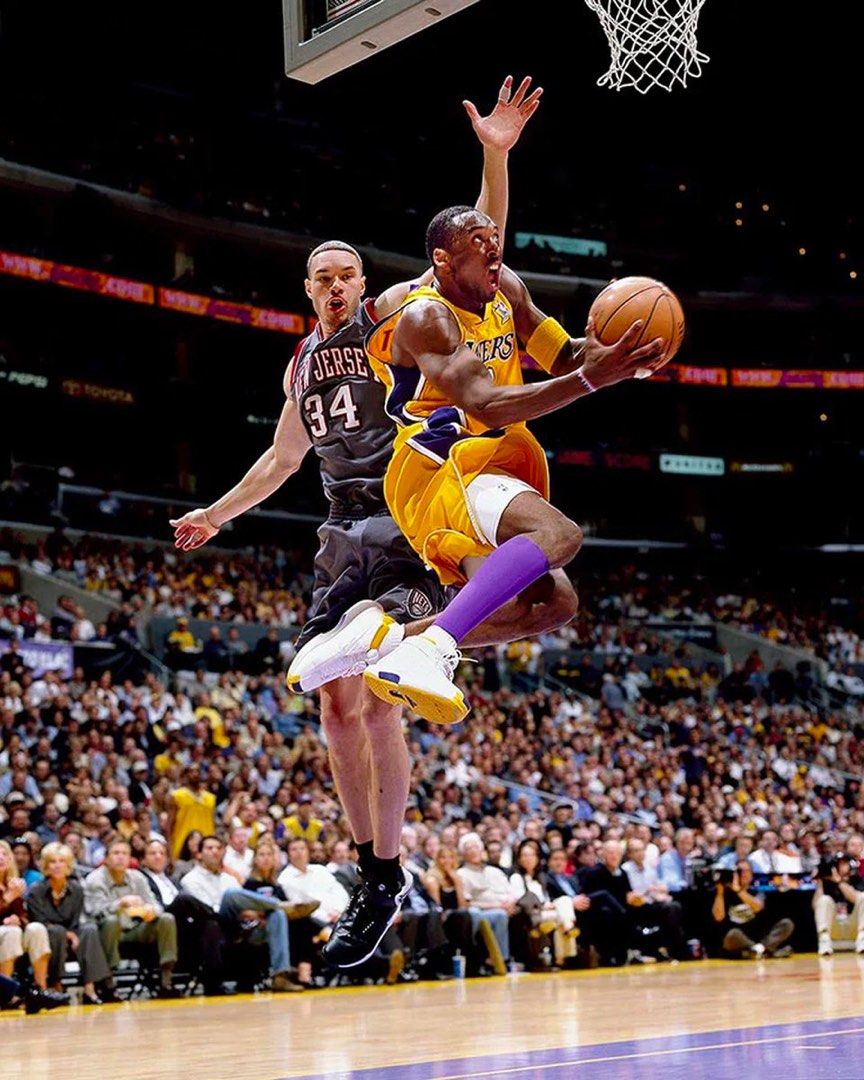 Size10 Adidas Kobe 1 Crazy Lakers (Category: Sneakers) located in Las Pinas. Submitted by volerb (Listing ID 1415792492, Image 2). Description: - Adidas Kobe 1 sneakers - Colorway: White, Yellow, Purple - Features Adidas three stripes - Yellow accents on collar and heel - Sole: White, Purple, Black - Designed for basketball.