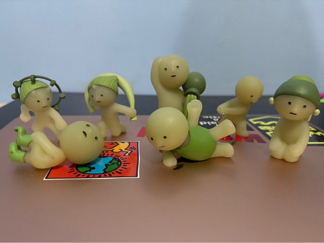 SMISKI blindbox figures set/single (Category: Designer & Blind Box Toys) located in Muntinlupa City. Submitted by denichefits (Listing ID 1415760392, Image 1). Description: Selling my preloved and pre-opened smiskis RFS: I have too much na and currently sorting them out bought each blindbox for 475-500+ bought the keychain one for 300+ all from fullybooked ₱890 for two single figurines ₱ 400 for one figure +sf if three or more pls message me! doe
