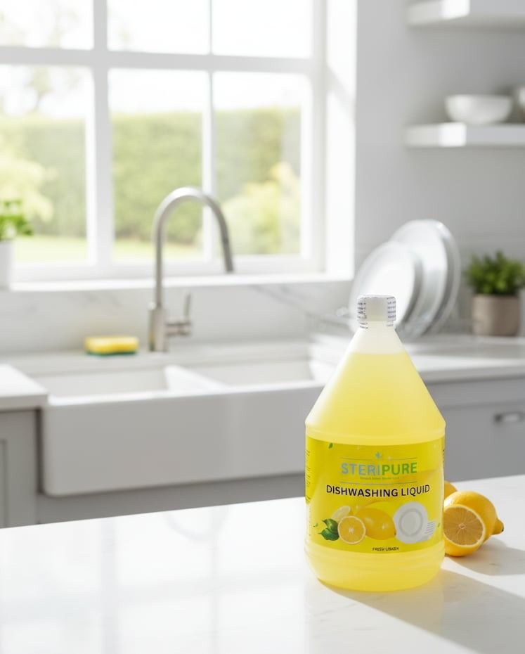 STERIPURE DISHWASHING LIQUID GALLON (Category: Dishwasher) located in Quezon City. Submitted by staffmarke01383 (Listing ID 1415689136, Image 2). Description: .