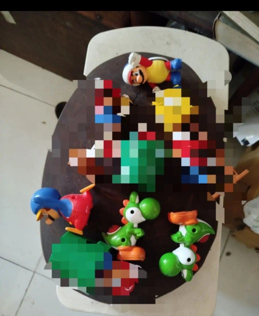 Super mario bros figure McDonald's (Category: Figurines & Statues) located in Caloocan City. Submitted by toys_r_here (Listing ID 1415735069, Image 1). Description: GOOD FOR GIFT AND COLLECTION as is po Good condition First to pay gets the item pa check nalng sa pic yun condition pm me for questions ship pwede lalamove or jnt qc and marikina area.