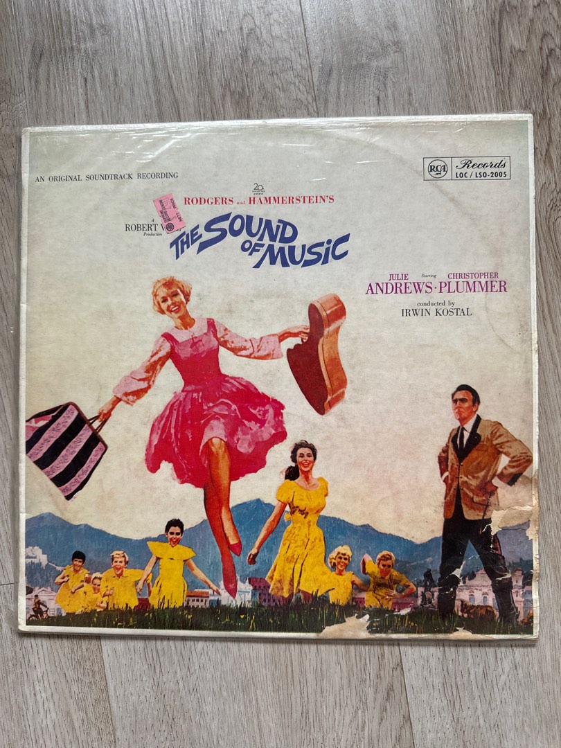 The Sound of Music Original Soundtrack Vinyl Record, Hobbies & Toys ...