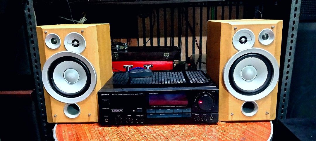 Victor Mini Amplifier (Category: Soundbars, Speakers & Amplifiers) located in Manila. Submitted by josephzila93964 (Listing ID 1415747728, Image 1). Description: For sale Php.2,700 only Victor Mini Amplifier AX-E770 100v 100w working Good condition Issues, No display, Input auxillary only other inputs " as is " Free 1 pair victor speaker Not brand new Used from Japan 🇯🇵 .