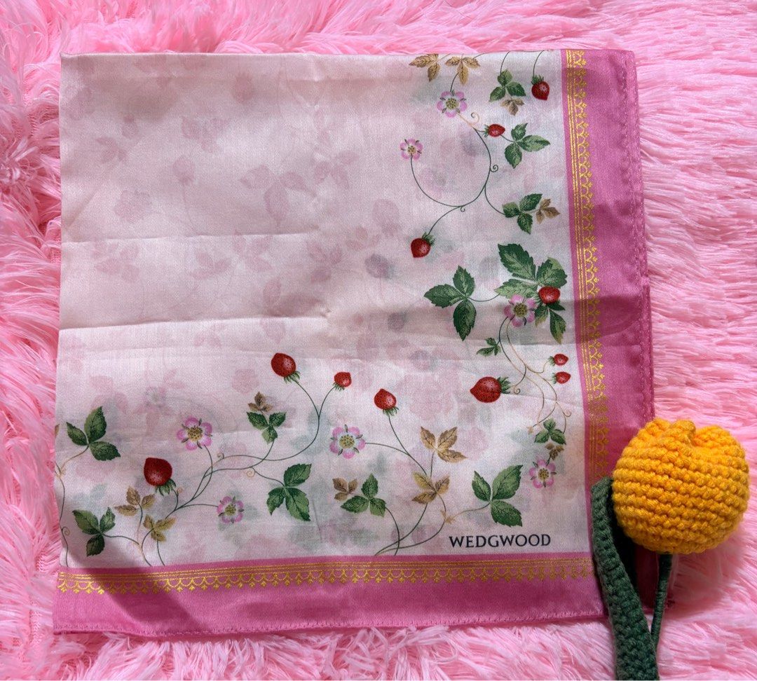 WEDGWOOD handkerchief (Category: Handkerchief & Pocket Squares) located in Cavite. Submitted by ML_Scents2021 (Listing ID 1415655556, Image 1). Description: With sticker good condition.