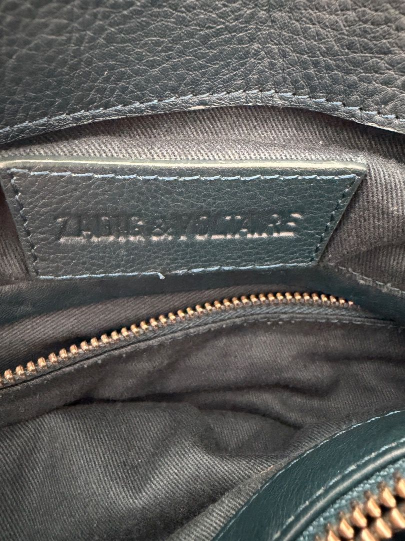 Authentic Zadig & Voltaire leather tote (Category: Luxury Bags & Wallets) located in Muntinlupa City. Submitted by lassi2188 (Listing ID 1415634356, Image 3). Description: Zadig & Voltaire leather tote bag in blue. Used very gently and still in excellent condition. .
